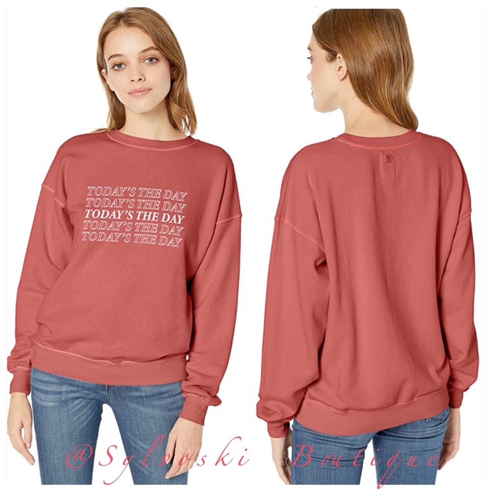 🔥BILLABONG Graphic Crew Neck Sweatshirt NWT - Picture 3 of 6